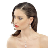 Agatha Crystal Necklace and Earring Set