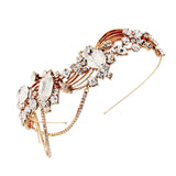 Gabriella Crystal Deluxe Headband Available in Silver & Rose Gold