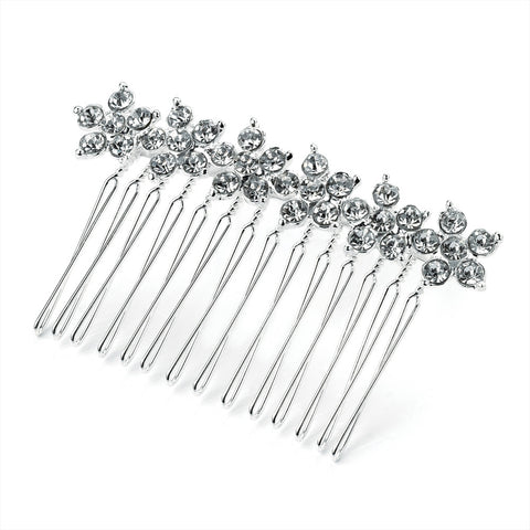 Maybe Daisy Crystal Flower Hair Comb