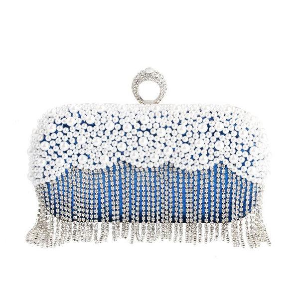 Blue discount wedding bag