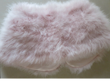 Delicate Pink Feather Shrug
