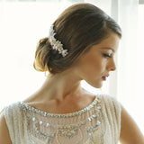 SassB Annabelle Flower Hair Comb