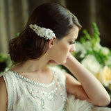 SassB Annabelle Flower Hair Comb