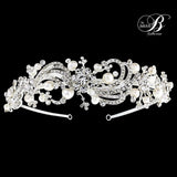 SassB Ava Crystal and Pearl Tiara