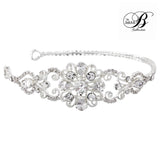 SassB Beatrice Crystal Side Tiara
