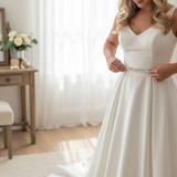 Arabella Crystal & Pearl Bridal Belt