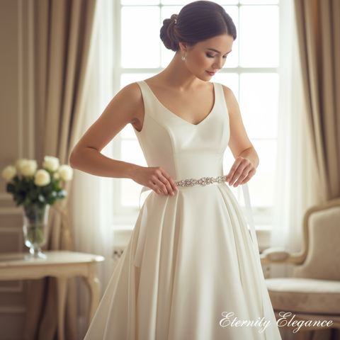 Bea Crystal Bridal Belt