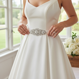 Camilla Crystal & Pearl Bridal Belt