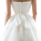 Fleur Crystal Bridal Belt - Ivory