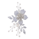 Viola Vintage Style Flower Bloom Hair Clip - Available in Silver or Gold