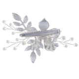 Viola Vintage Style Flower Bloom Hair Clip - Available in Silver or Gold