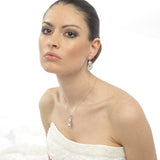 Freya Crystal Drop Earrings