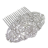Jordanna Crystal Hair Comb available in Rose Gold, Gold & Silver