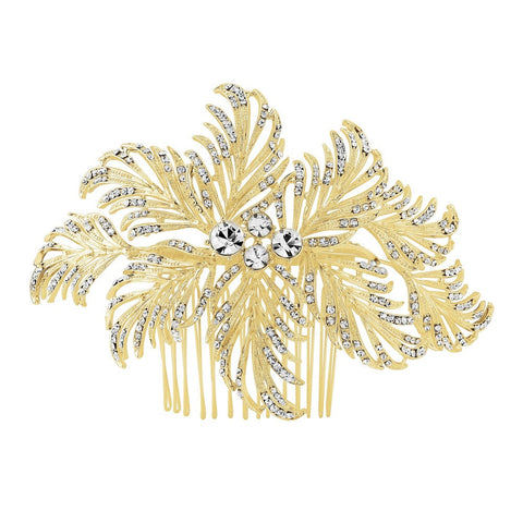 Stevina Crystal Hair Comb