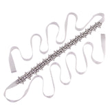 Fleur Crystal Bridal Belt - Ivory