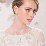 Libby Crystal Necklace Set available in Rose Gold & Silver