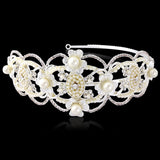SassB Harriet Pearl Side Tiara