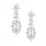 Leila Luxury Crystal Drop Earrings