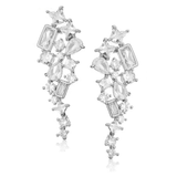 Tanya Luxury Crystal Drop Earrings