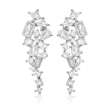 Tanya Luxury Crystal Drop Earrings