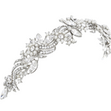 Tabitha Crystal & Pearl Headband