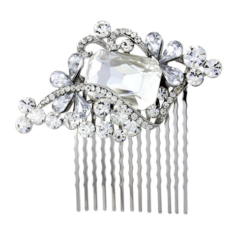 Hannah Crystal Hair Comb