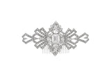 Kara Crystal Hair Comb