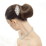 Michelle Crystal Hair Comb