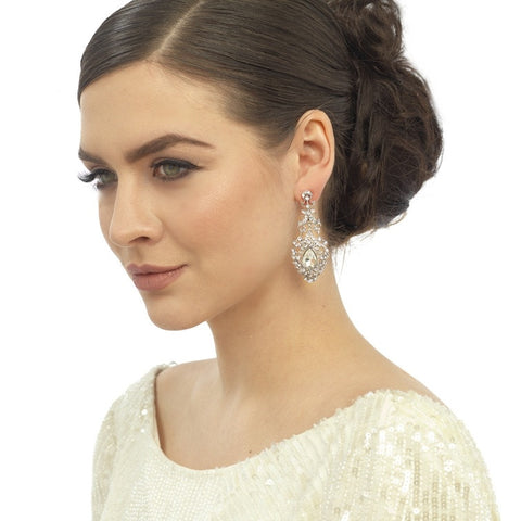 Meera Crystal Earrings