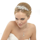 Sophia Crystal and Pearl Tiara