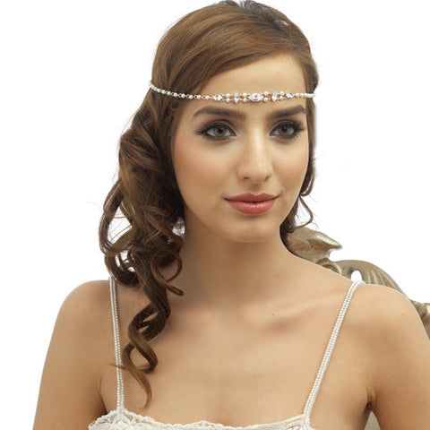 Saskia Pearl Forehead Band